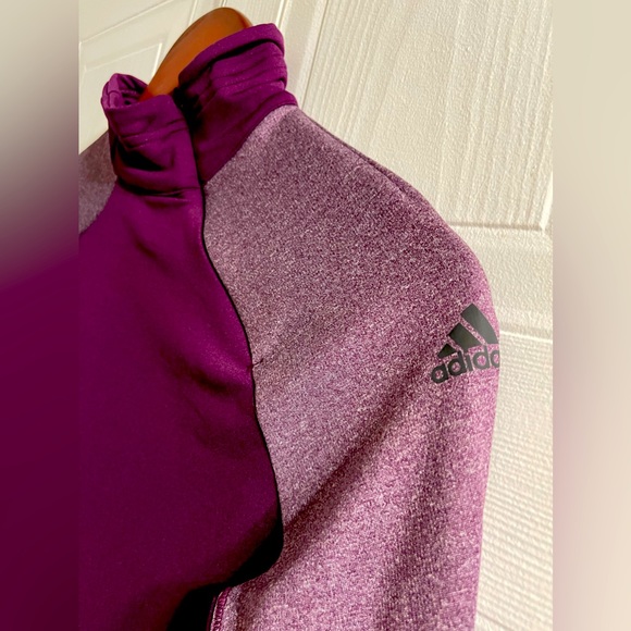 Adidas Techfit Running Sweater - Picture 1 of 7